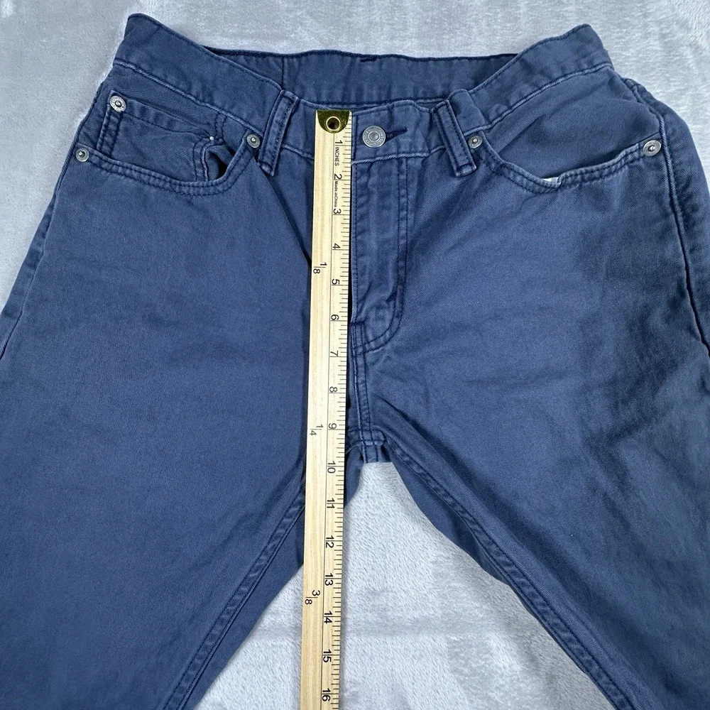 Levis 514 Jeans Mens 29x30 White Tab Straight Leg Blue Denim Pants